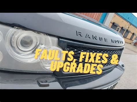 range rover l322 engine system fault