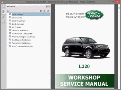 Download Range Rover L320 Workshop Manual 