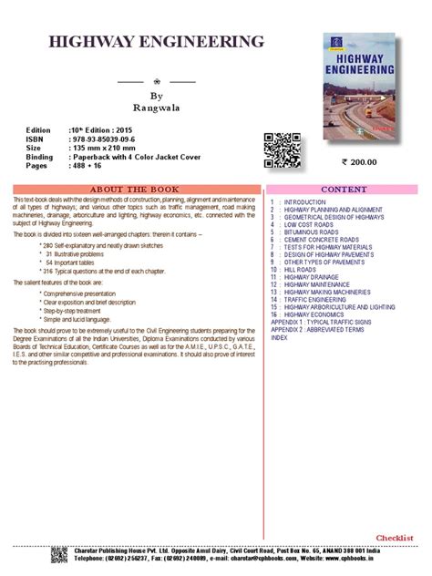 Download Rangwala Highway Engineering Pdf Download 