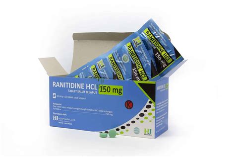 ranitidine hcl 150 mg obat apa