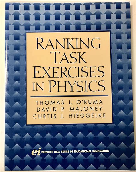 Read Ranking Task Exercises In Physics Dphost 