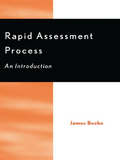 Rapid Assessment Process An Introduction James Beebe