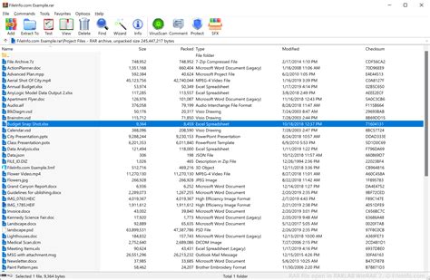 Rar File Extension Software