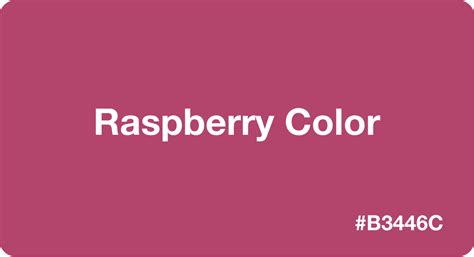 raspberry color