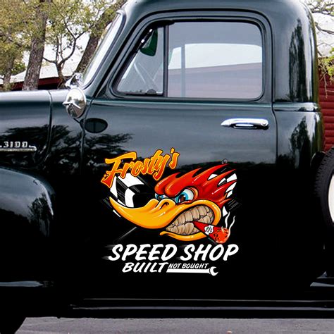 hot rod classic car truck rockabilly Deluxe 8 Ball Gear Shift Knob