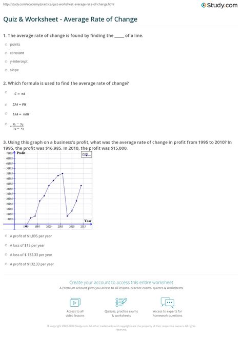 Rate Of Change Practice Worksheet Answers   Percent Increase And Decrease Word Problems Worksheet - Rate Of Change Practice Worksheet Answers