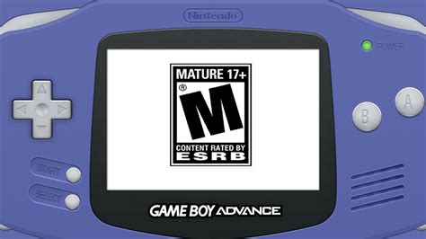rated m games for gba