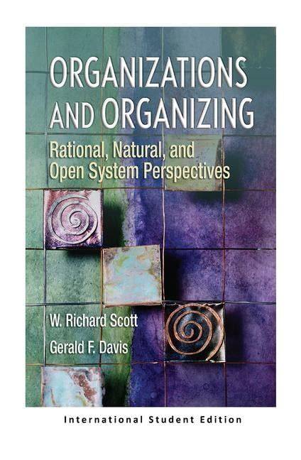 rational natural and open systems theory