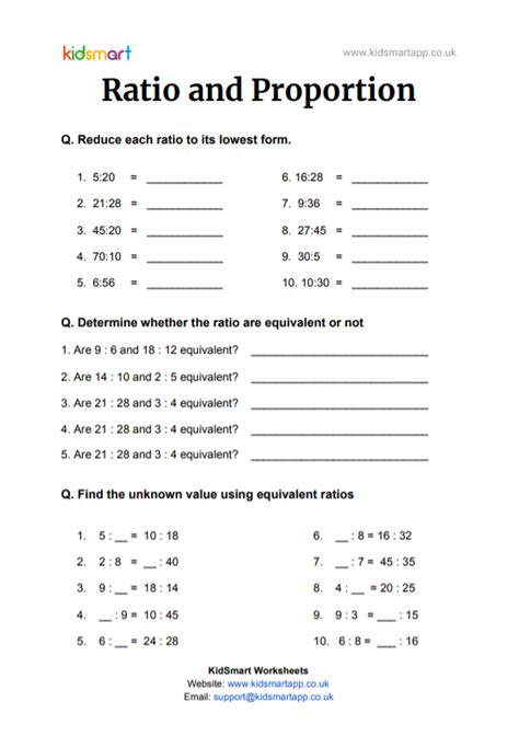 Ratios And Proportions Worksheet Ratio And Proportion Worksheet With Answers - Ratio And Proportion Worksheet With Answers