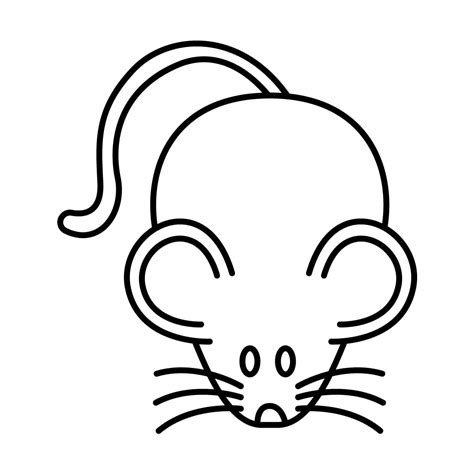 Raton Para Colorear