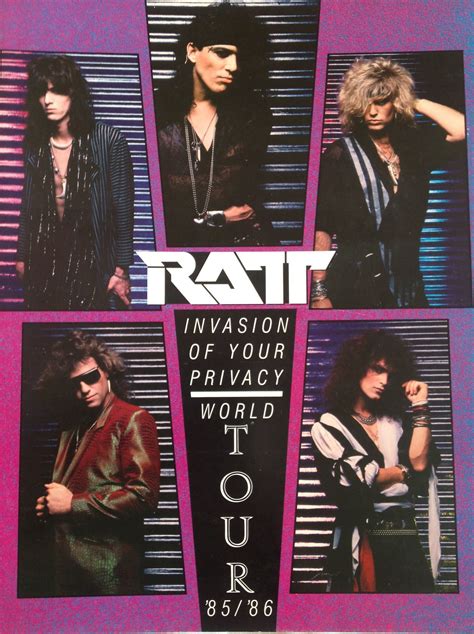 Ratt Invasion Of Your Privacy Tour