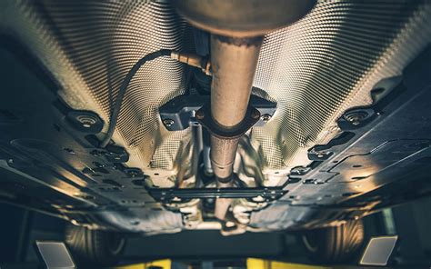 rattle in exhaust when accelerating