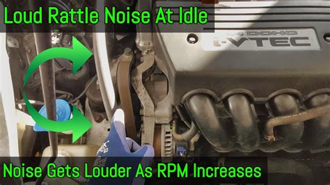rattling noise in engine when idle