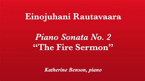 rautavaara fire sermon pdf