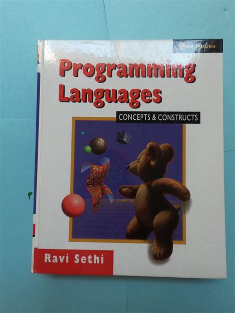 Ravi Sethi Programming Languages Solution