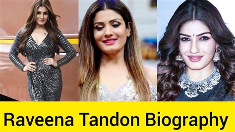 ravina tandon biography