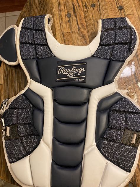 rawlings chest protector eBay