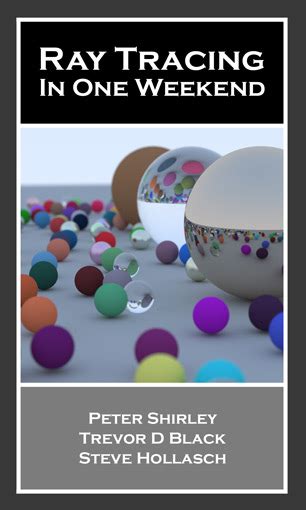 Ray Tracing In One Weekend Ray Tracing Minibooks Book 1