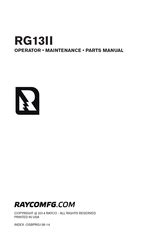 Full Download Rayco Rg 13 Service Manual 
