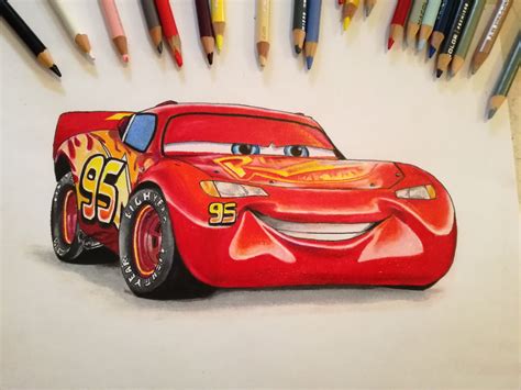 Rayo Mcqueen Dibujo