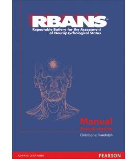 Read Online Rbans Scoring Manual 