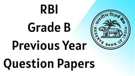Rbi Previous Year Question Papers