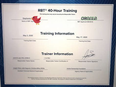 rbt certification florida