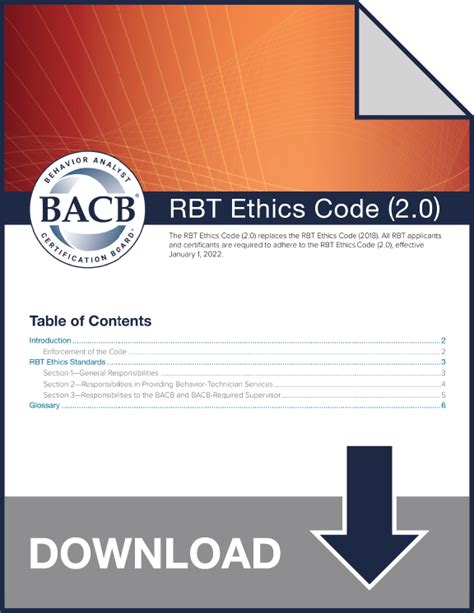 Rbt Ethics Code