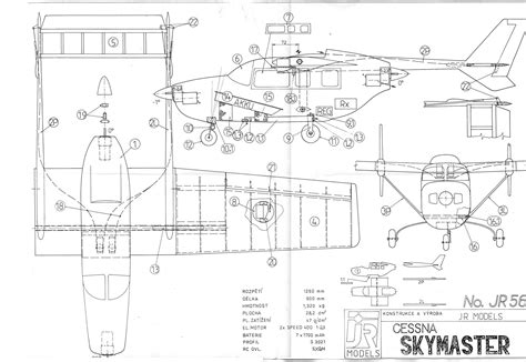 Rc Cessna Sky Master Files