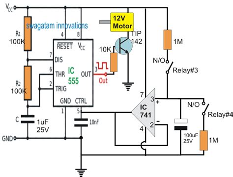 rc helicopter motor controller circuit diagrams