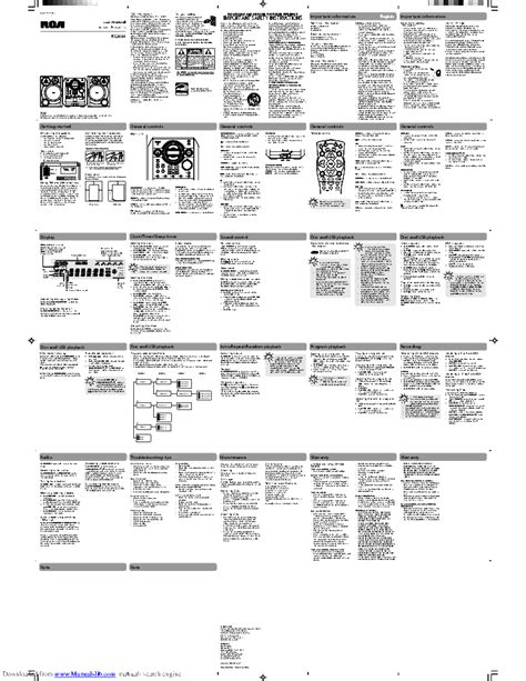 Rca Service User Guide