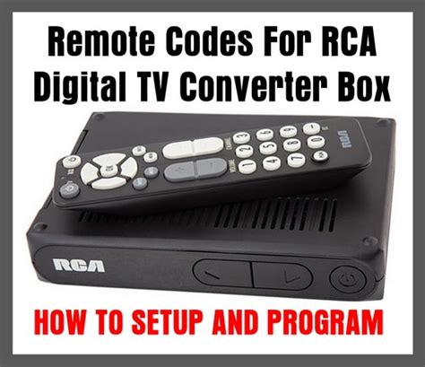 Read Online Rca Digital Converter Box Remote Codes Manual 