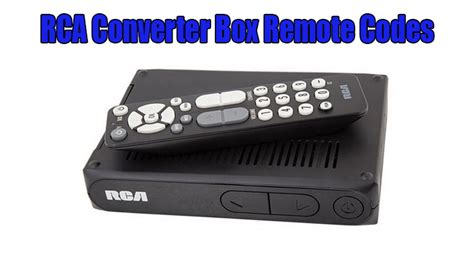 Read Online Rca Digital Converter Box Remote Codes Manual 