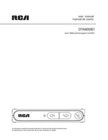 Read Rca Dta800 User Guide 