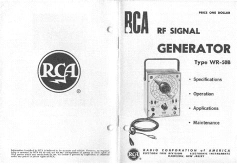 Download Rca Wr 50B Manual 