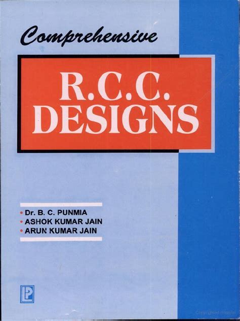 rcc design by bc punmia pdf