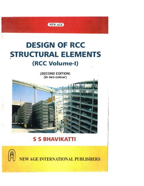 Rcc Structures By Bhavikatti