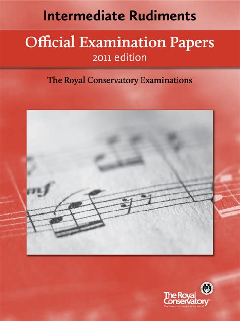Full Download Rcm Intermediate Rudiments Exam Paper 