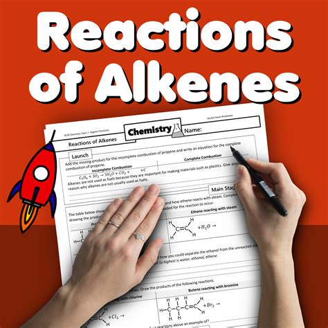 Reaction Alkene Worksheet Live Worksheets Alkene Reactions Worksheet With Answers - Alkene Reactions Worksheet With Answers