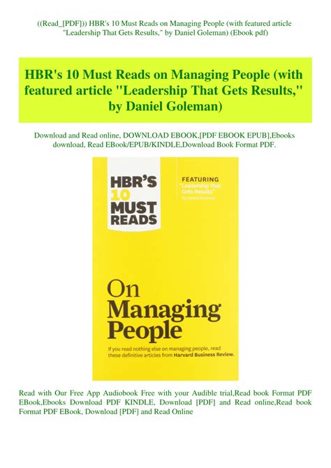 Read Hbr