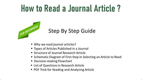 Read The Journal