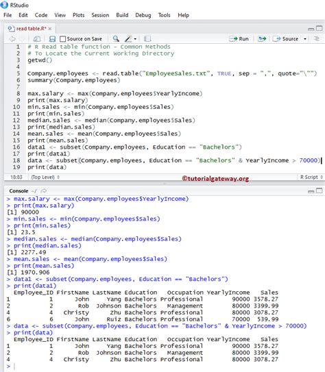read.table R read data from a text file Stack Overflow