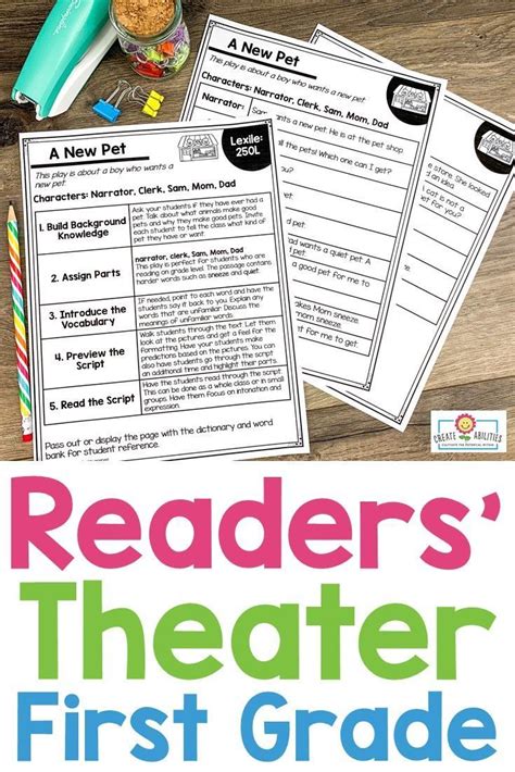 Readers Theater For First Grade   Upper Elementary Readeru0027s Theater For Any Day Or - Readers Theater For First Grade
