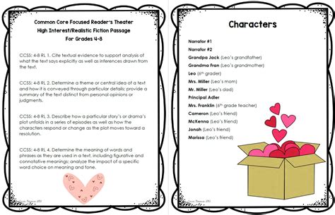 Readers Theatre Scripts Middle School