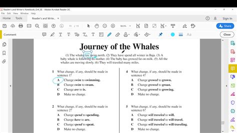 Read Readers And Writers Notebook Grade 4 Answers 