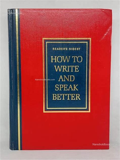 Download Readers Digest How To Write And Speak Better 