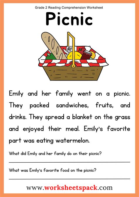 Reading Comprehension Grade 2