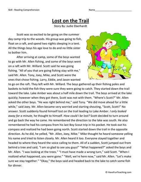 Reading Comprehension Lost In The Mountain Worksheet The Last Mountain Worksheet - The Last Mountain Worksheet