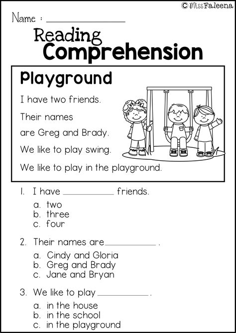 Reading Comprehension Worksheets Math Fun Worksheets Listening Comprehension Kindergarten Worksheet - Listening Comprehension Kindergarten Worksheet
