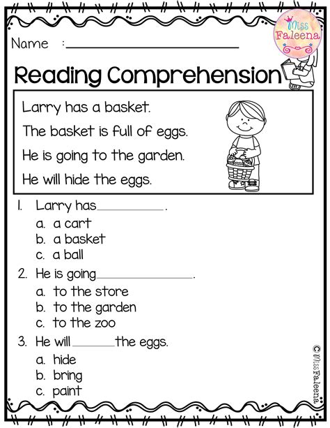 Reading Comprehension Worksheets Pre K Kids Academy Preschool Reading Comprehension Worksheets - Preschool Reading Comprehension Worksheets